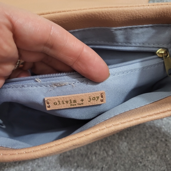 Olivia+Joy blush pink shoulder bag - Picture 10 of 10